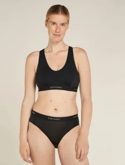 125 Cool Lite Sprite Racerback Bra W Black