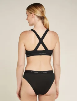 125 Cool Lite Sprite Racerback Bra W Black