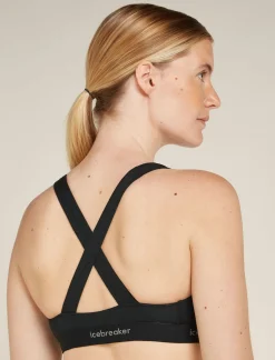 125 Cool Lite Sprite Racerback Bra W Black