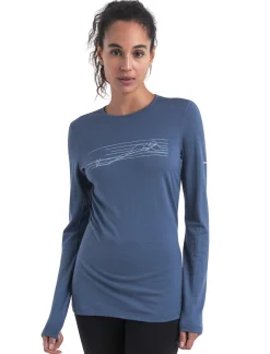 200 Oasis LS Ski Stripes W Dawn