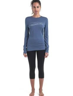 200 Oasis LS Ski Stripes W Dawn