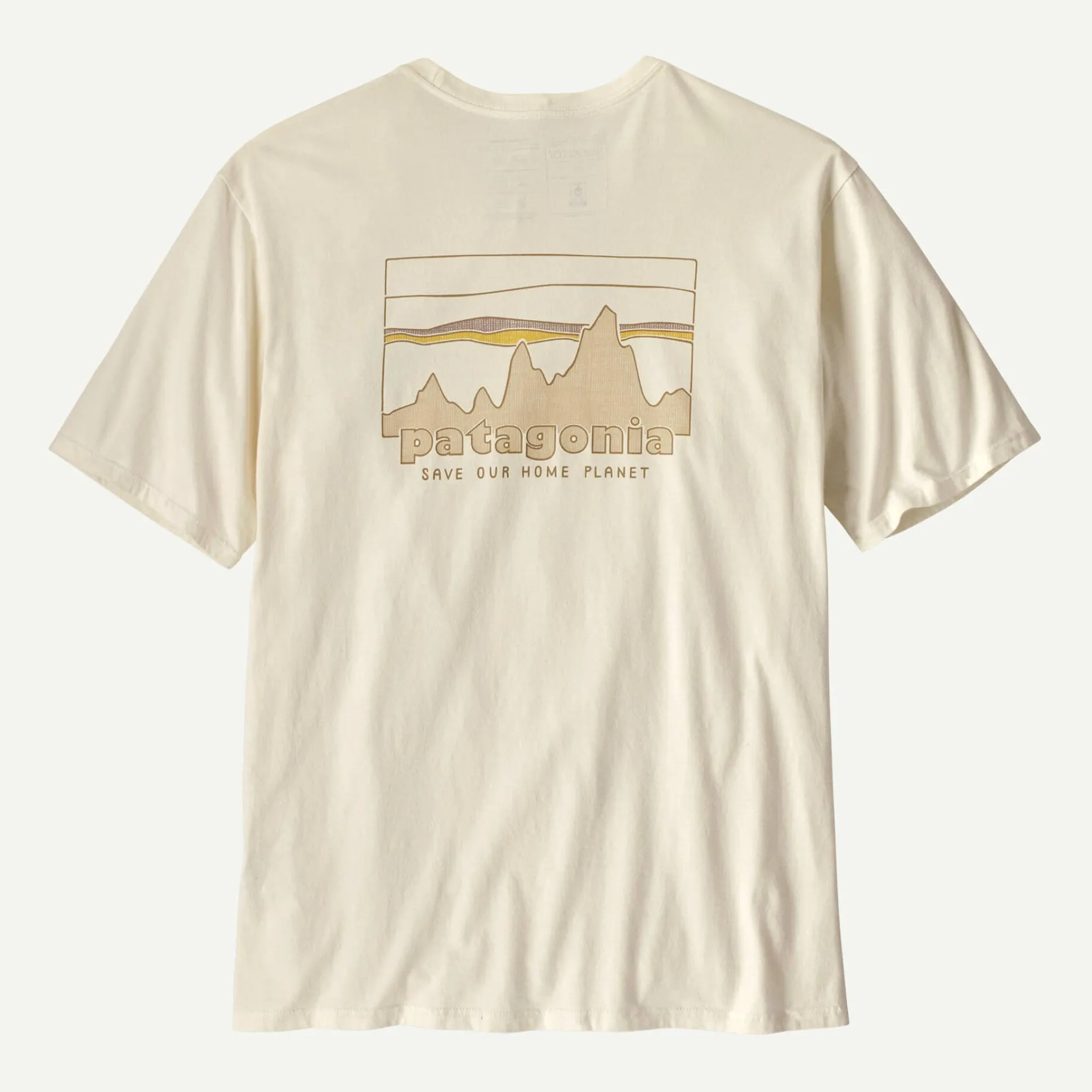 73 Skyline Organic T-Shirt - Birch White