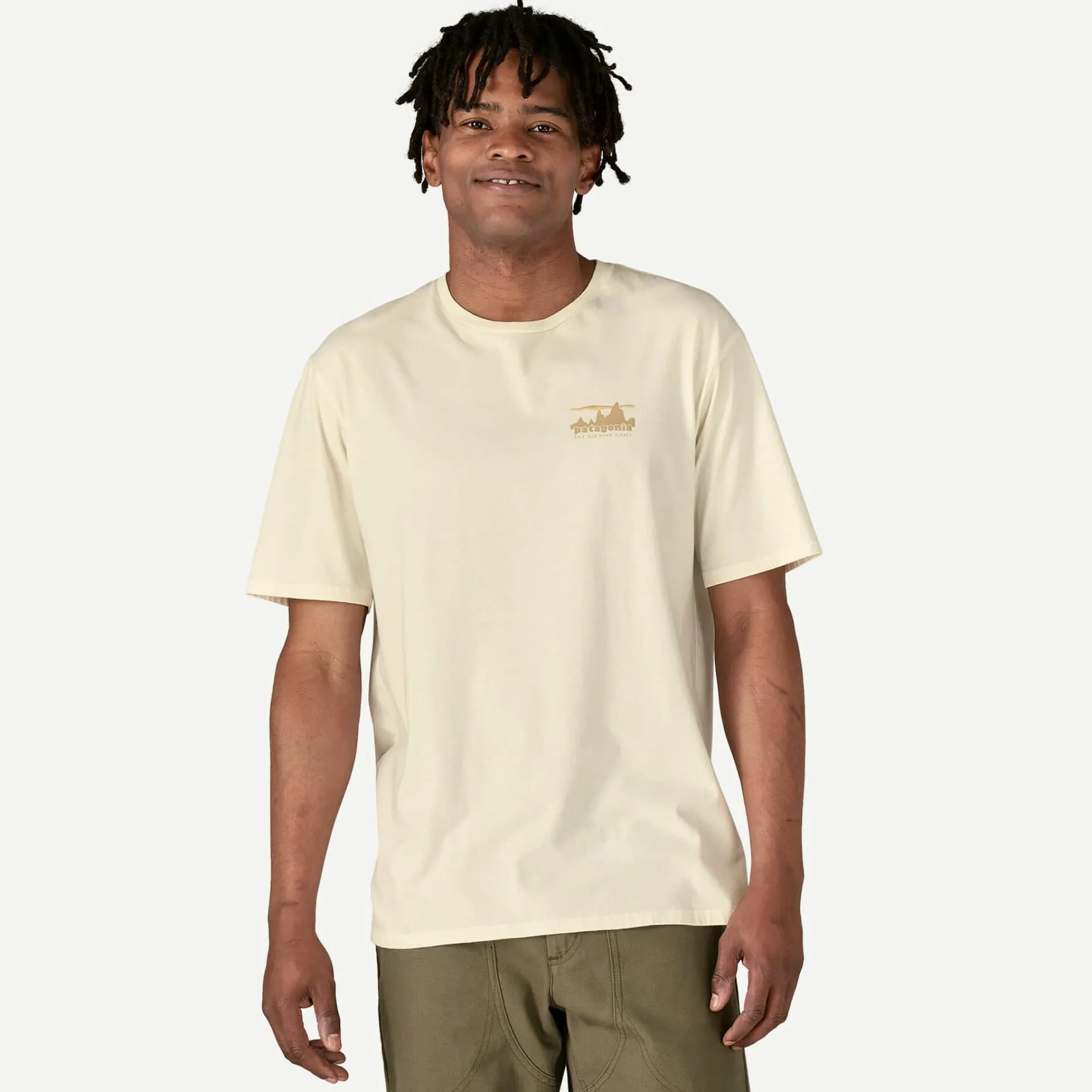 73 Skyline Organic T-Shirt - Birch White