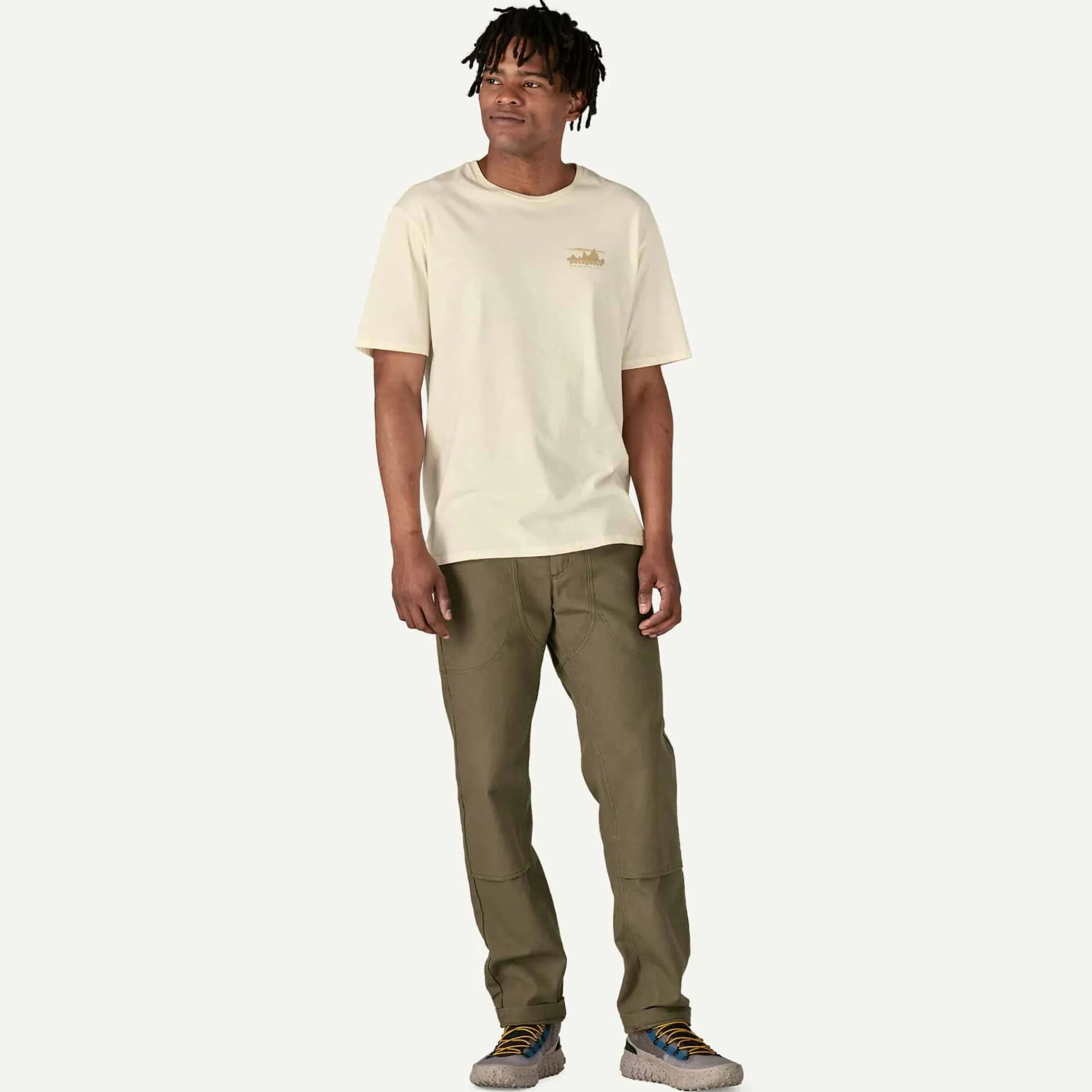 73 Skyline Organic T-Shirt - Birch White