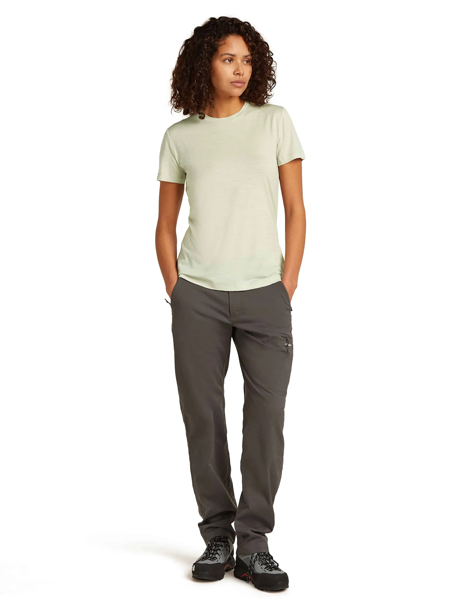 150 Tech Lite SS Tee W Ashen