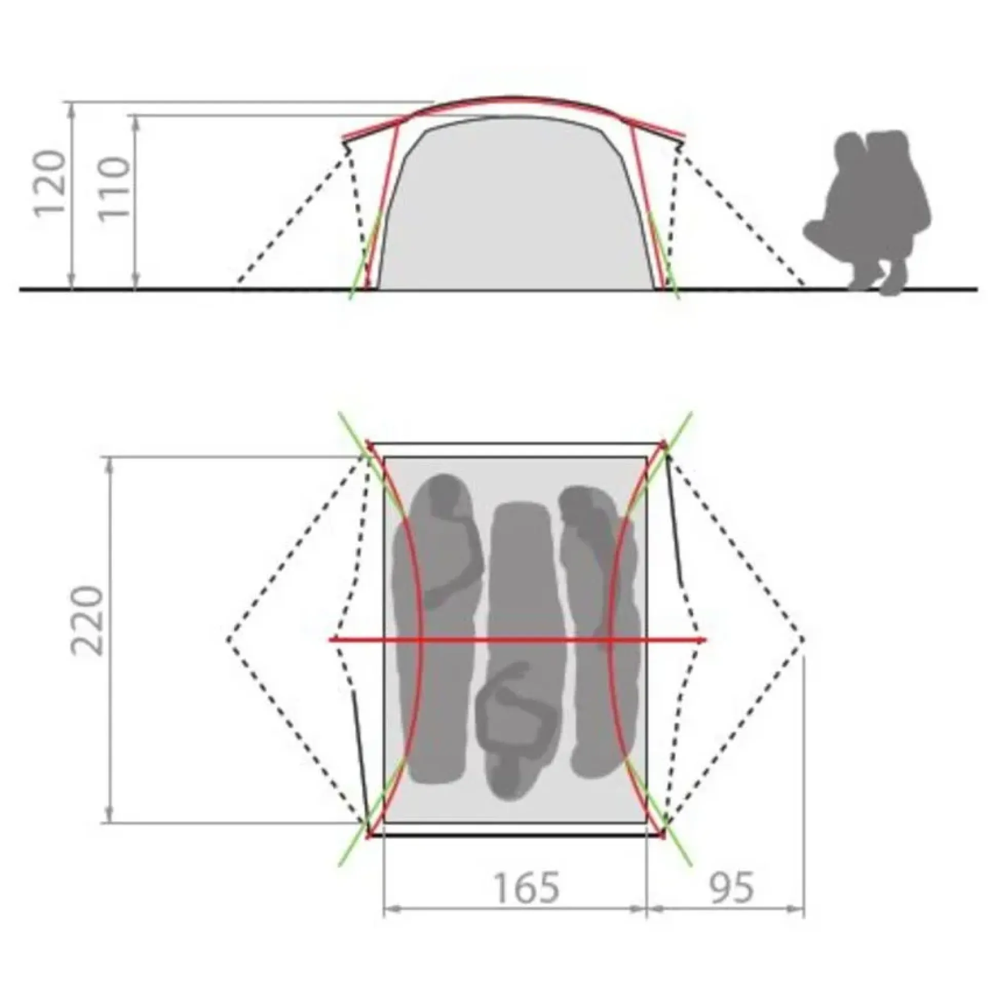 Allround Space 3P Agave