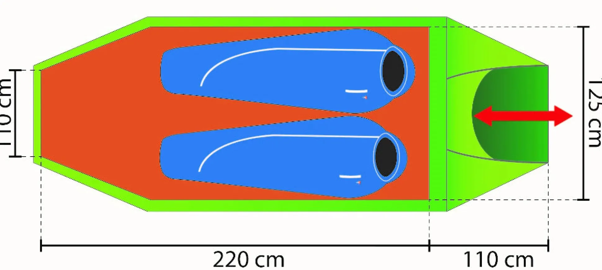 Antao II Light - emerald green