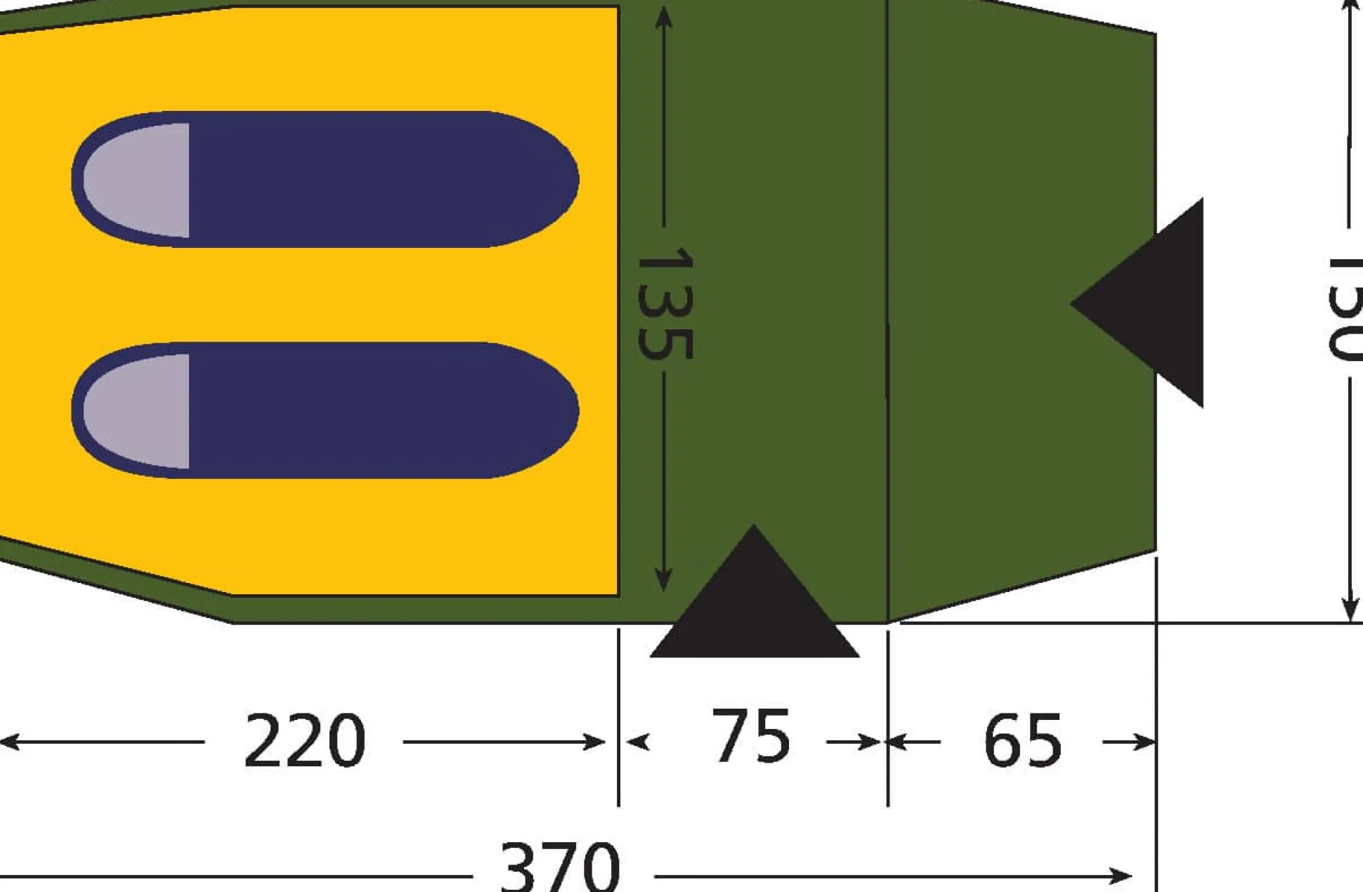 Antao II Light XL - emerald green