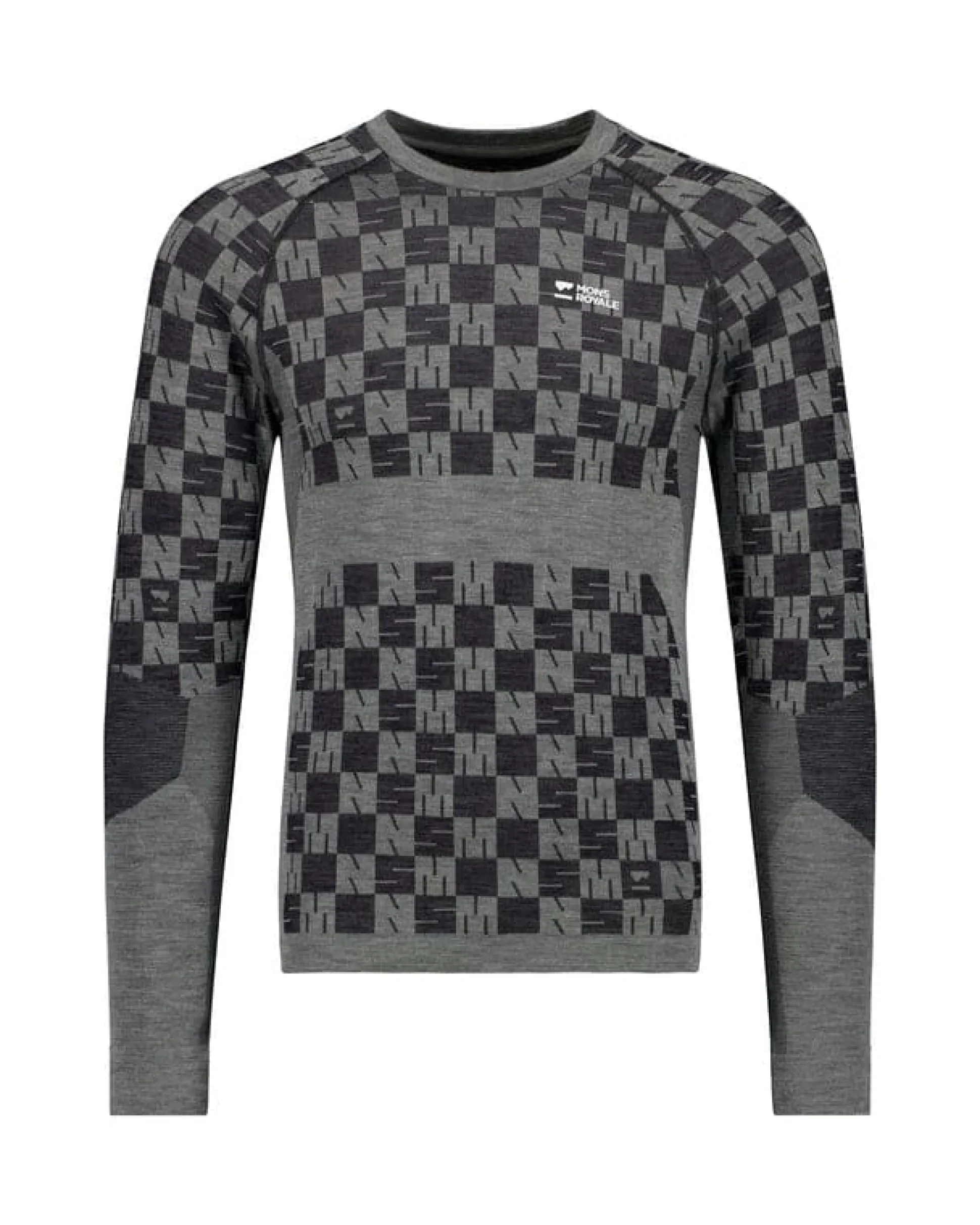 Ascender Seamless LS Dried Sage/Black