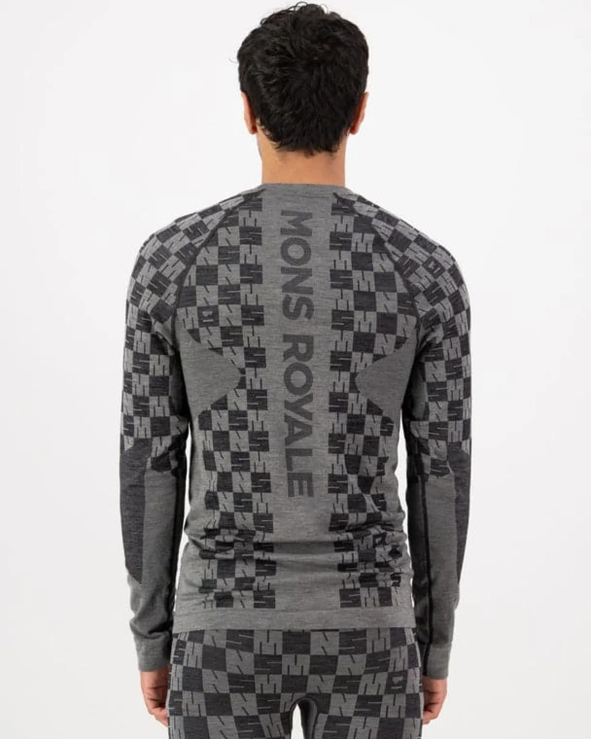 Ascender Seamless LS Dried Sage/Black