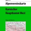 AV Karte 57/1 - Karnischer Hauptkamm, West