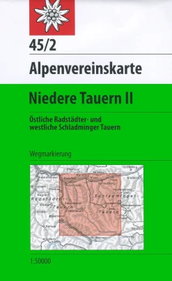 AV Karte 45/2 - Niedere Tauern II