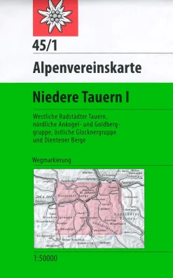 AV Karte 45/1 - Niedere Tauern I