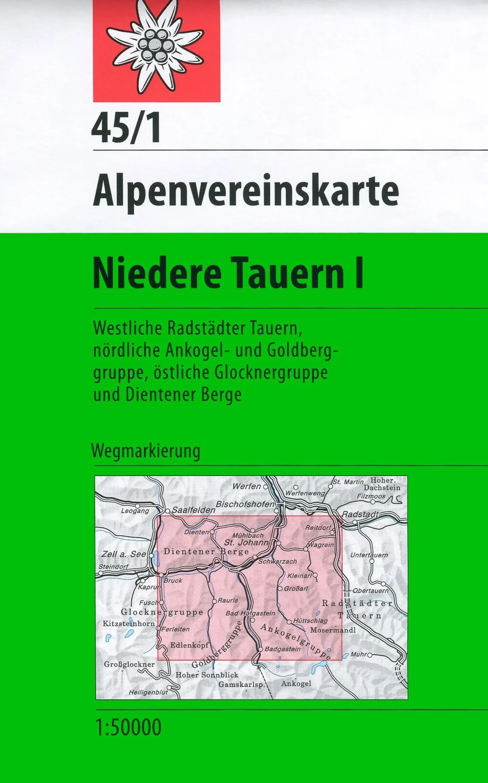 AV Karte 45/1 - Niedere Tauern I