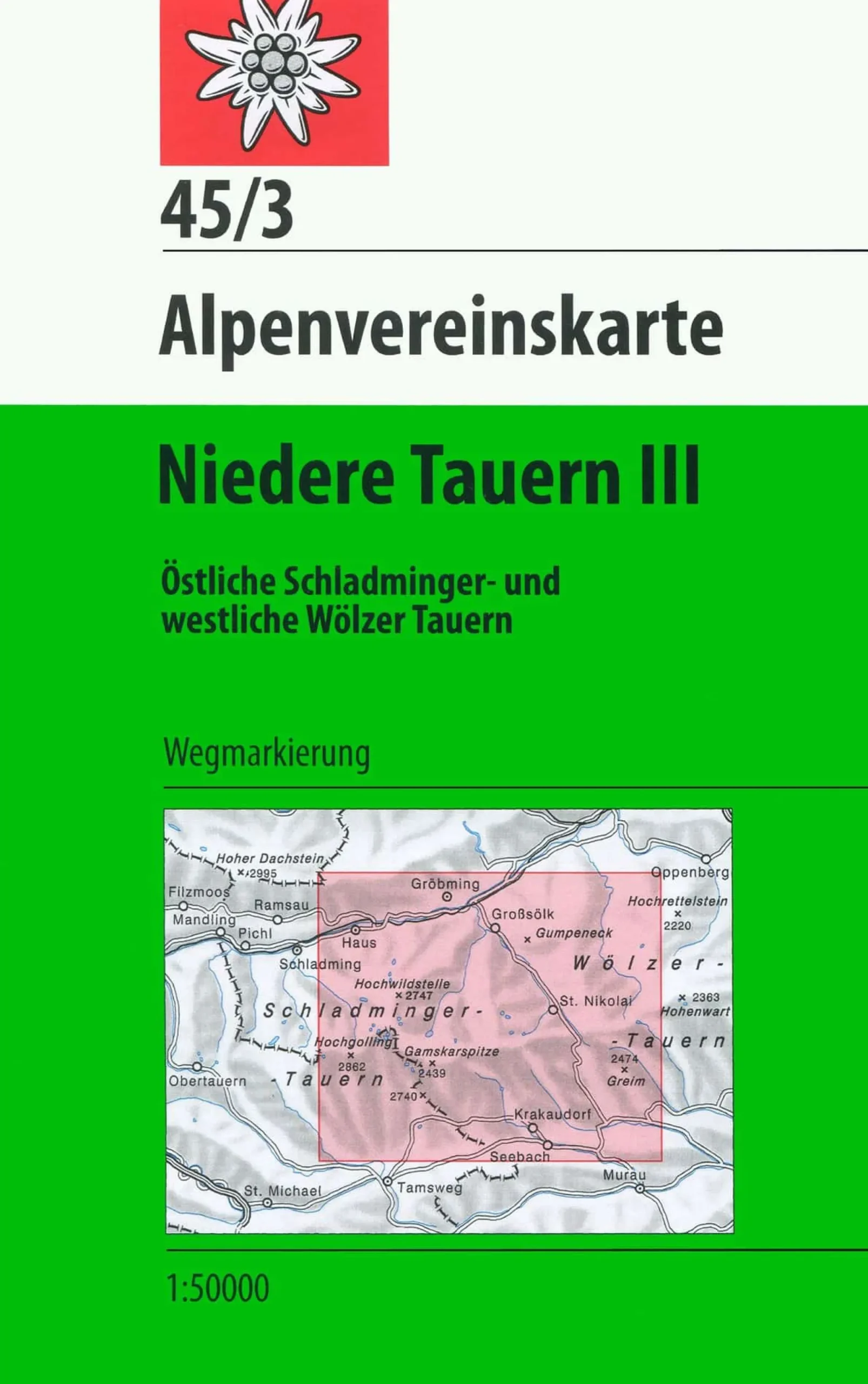 AV Karte 45/3 - Niedere Tauern III