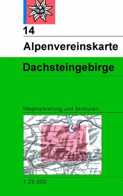 AV-Karte 14 - Dachstein