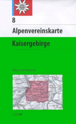 AV-Karte 8 - Kaisergebirge