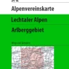 AV-Karte 3/2 - Lechtaler Alpen, Arlberggebiet