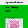 AV-Karte 15/1 - Totes Gebirge West