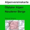 AV-Karte 30/4 - Ötztaler Alpen, Nauderer Berge