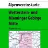 AV-Karte 04/2 - Wetterstein-Mieminger Gebirge, Mitte