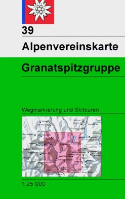 AV-Karte 39 Granatspitzgruppe