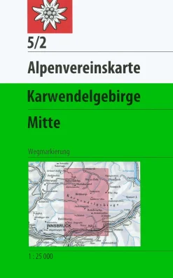 AV-Karte 5/2 Karwendelgebirge, Mitte
