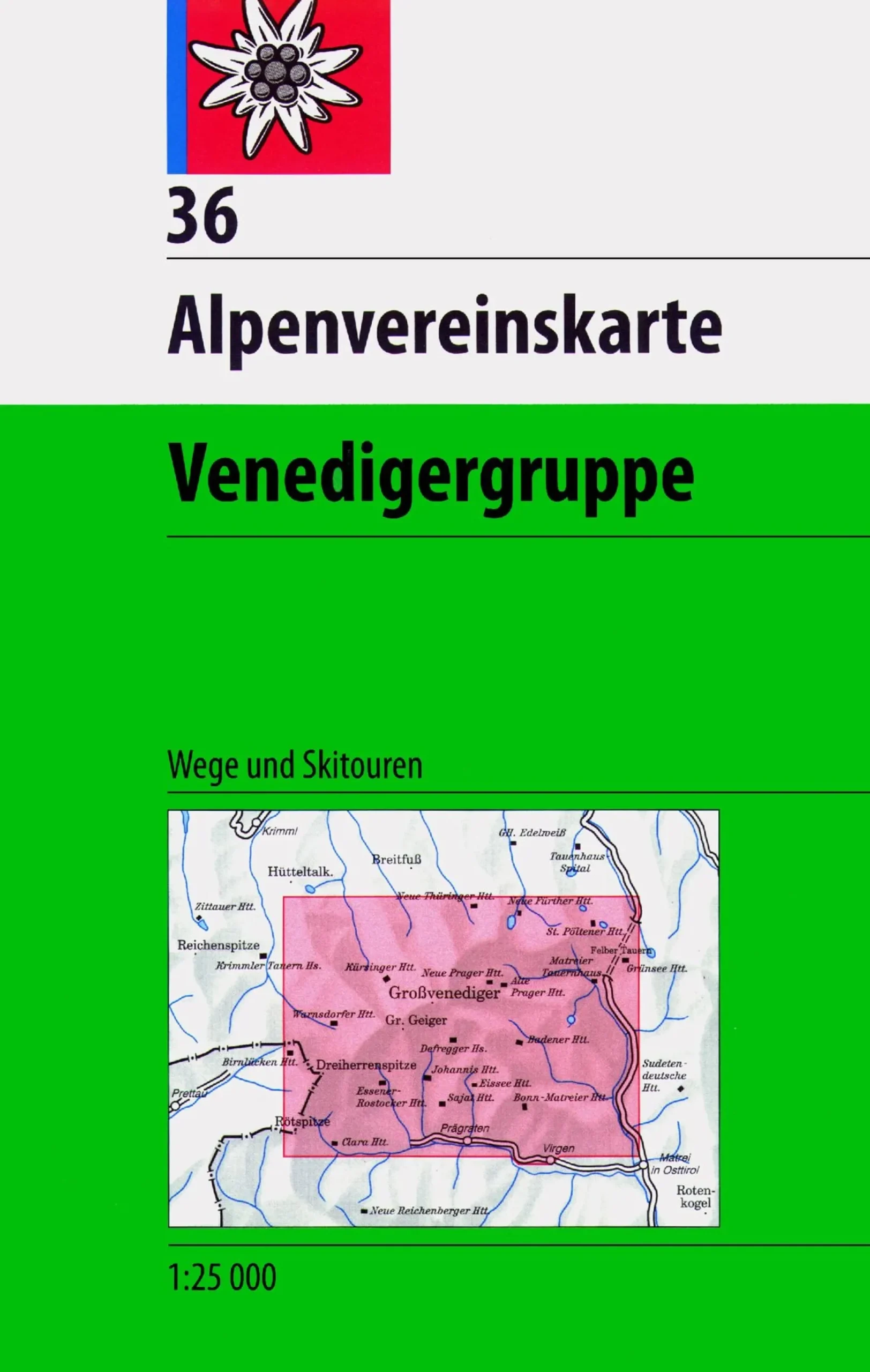 AV-Karte 36 Venedigergruppe