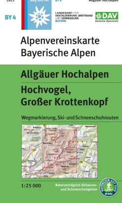 AV-Karte BY 4 - Allgäuer Alpen