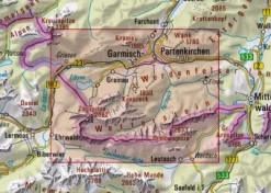 AV-Karte BY8 - Wettersteingebirge