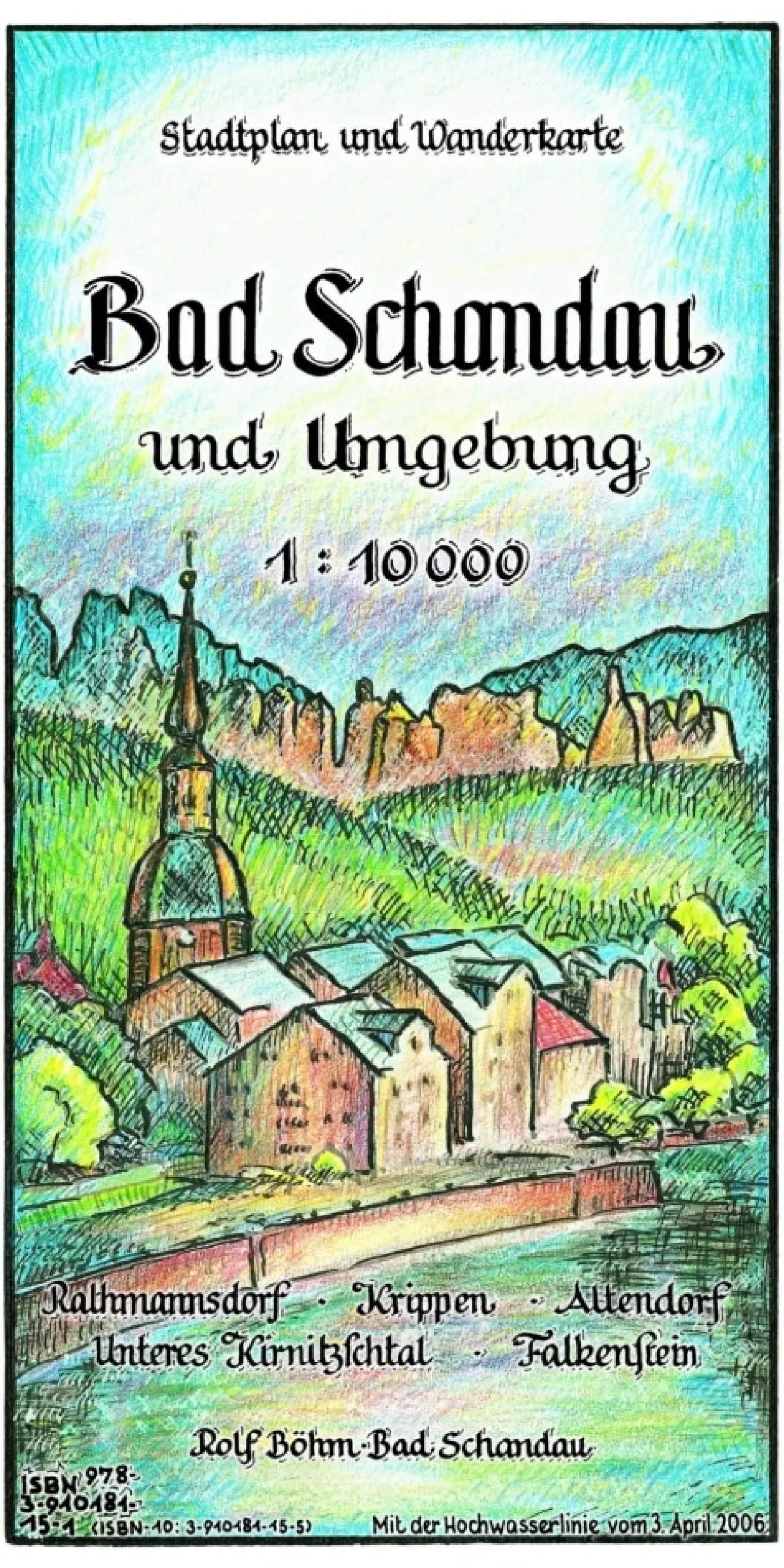 Bad Schandau und Umgebung 1:10.000