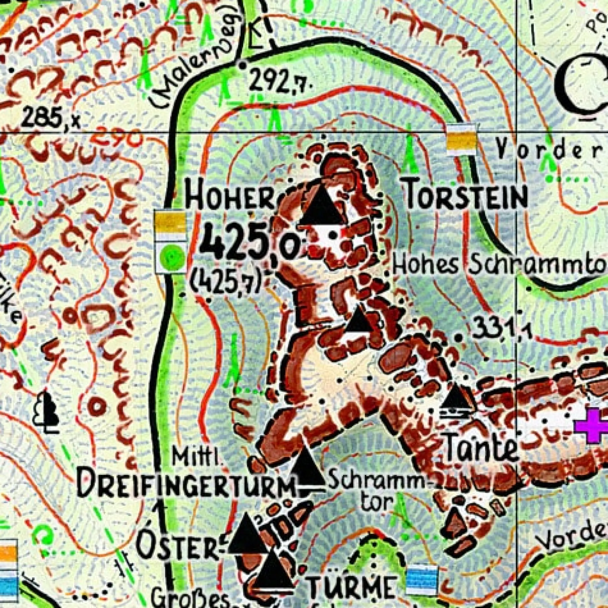 Bad Schandau und Umgebung 1:10.000