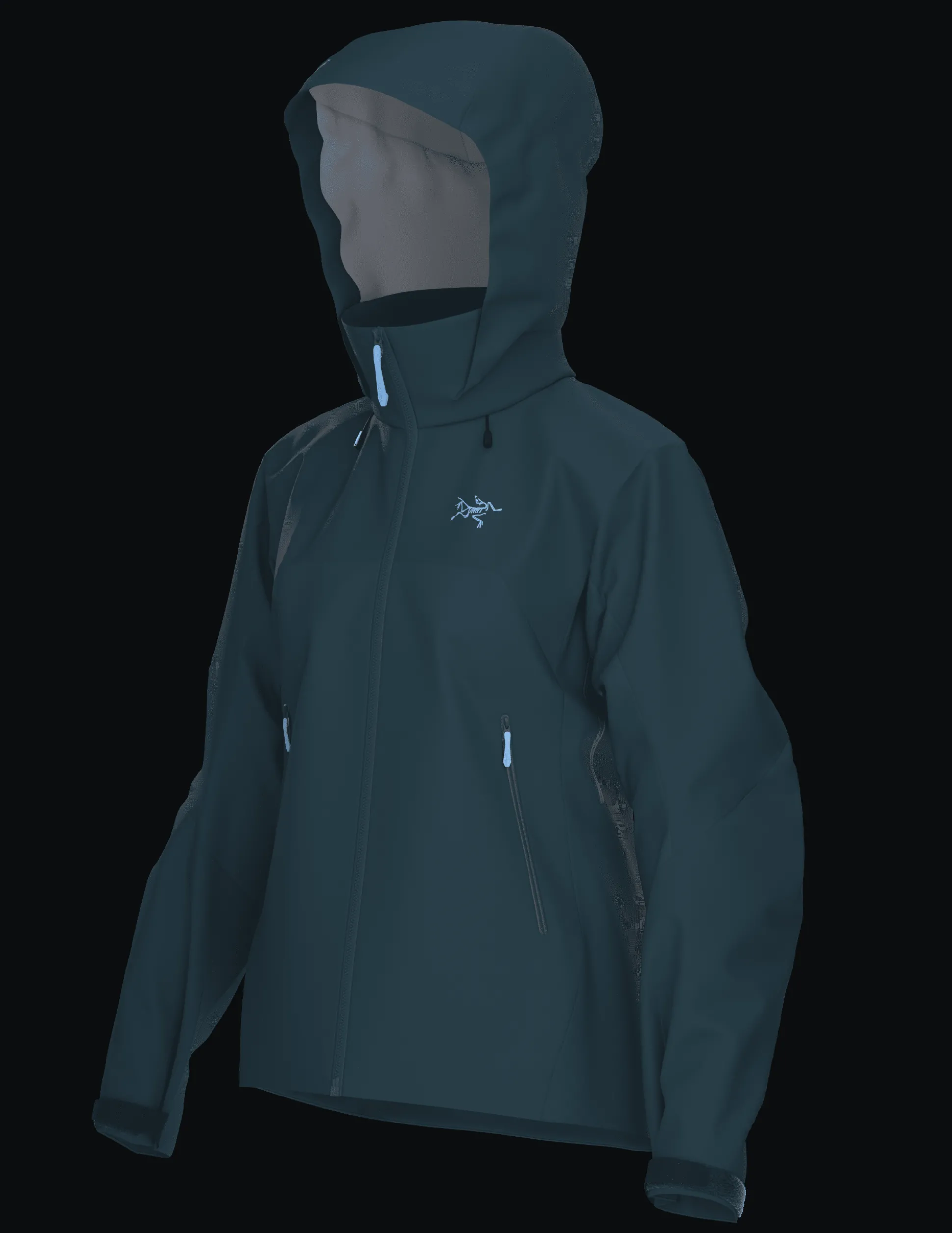 Beta AR Jacket W Nightscape/Glacial