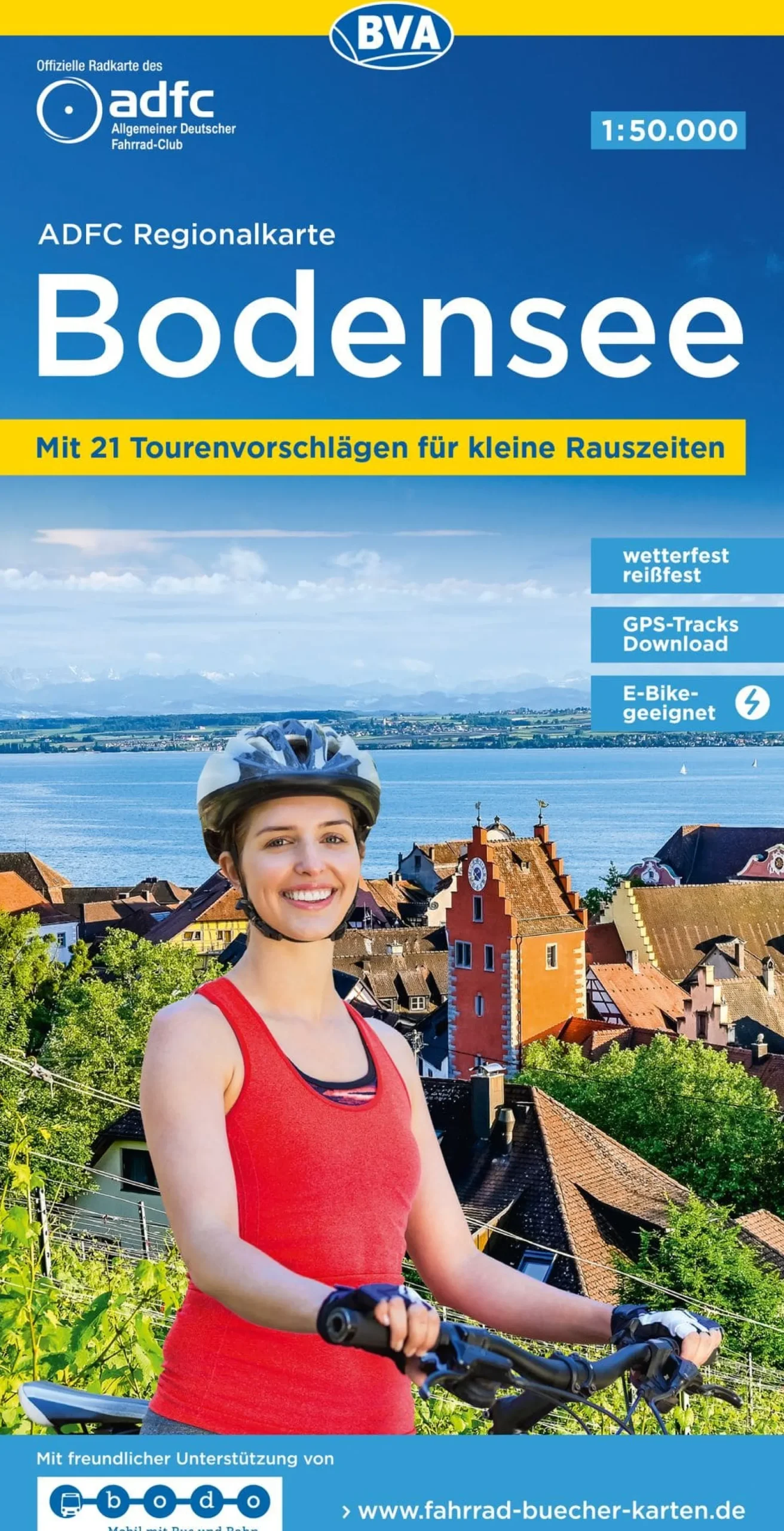 Bodensee Fahrradkarte