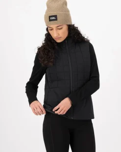 Canyon Merino Insulated Vest W Black