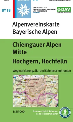 Chiemgauer Alpen Mitte BY 18 neue Auflage