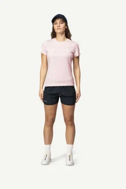 Classic Flower Tee W Chalk Pink