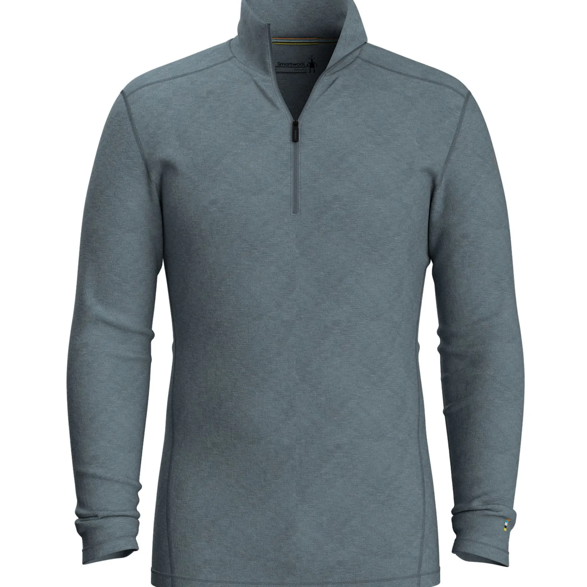 Classic Thermal 1/4 Zip - Pewter Blue