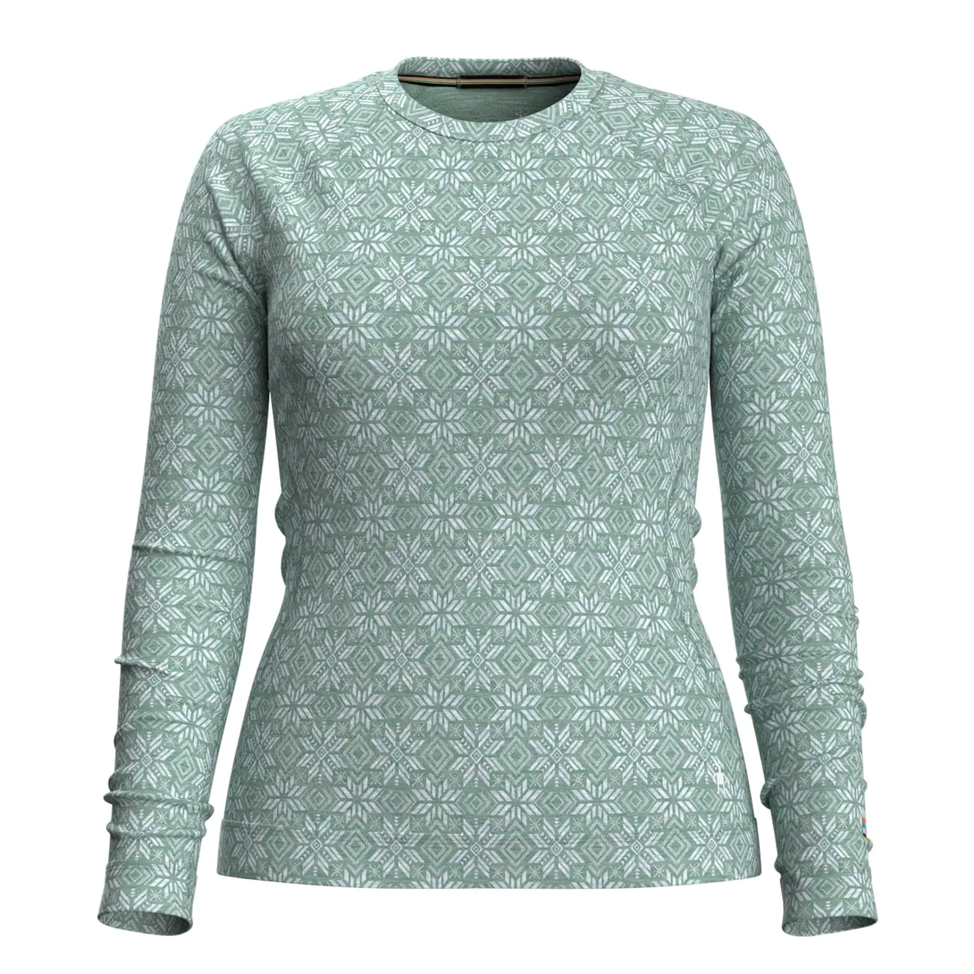 Classic Thermal Crew Woman - Arctic Green