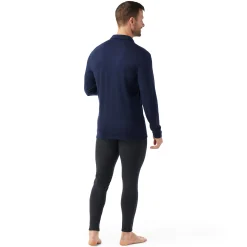 Classic Thermal Merino Base Layer 1/4 Zip - Deep Navy