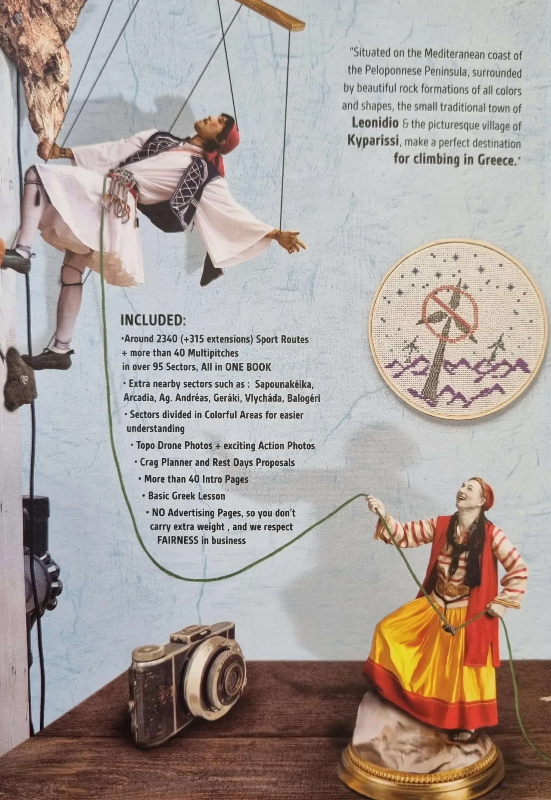 Climbing Guidebook Leonidio Kyparissi