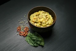 Couscous with Lentils and Spinach