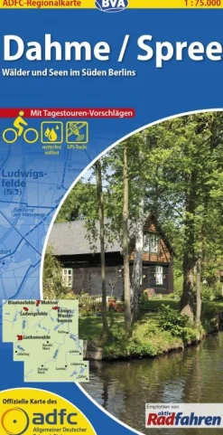 Dahme / Spree Fahrradkarte