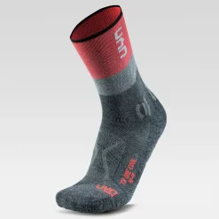 Damen Tracking One Cool Socken - Anthracite/Red