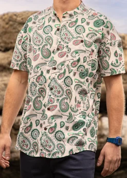 Desi Shirt - Paisley Tropics
