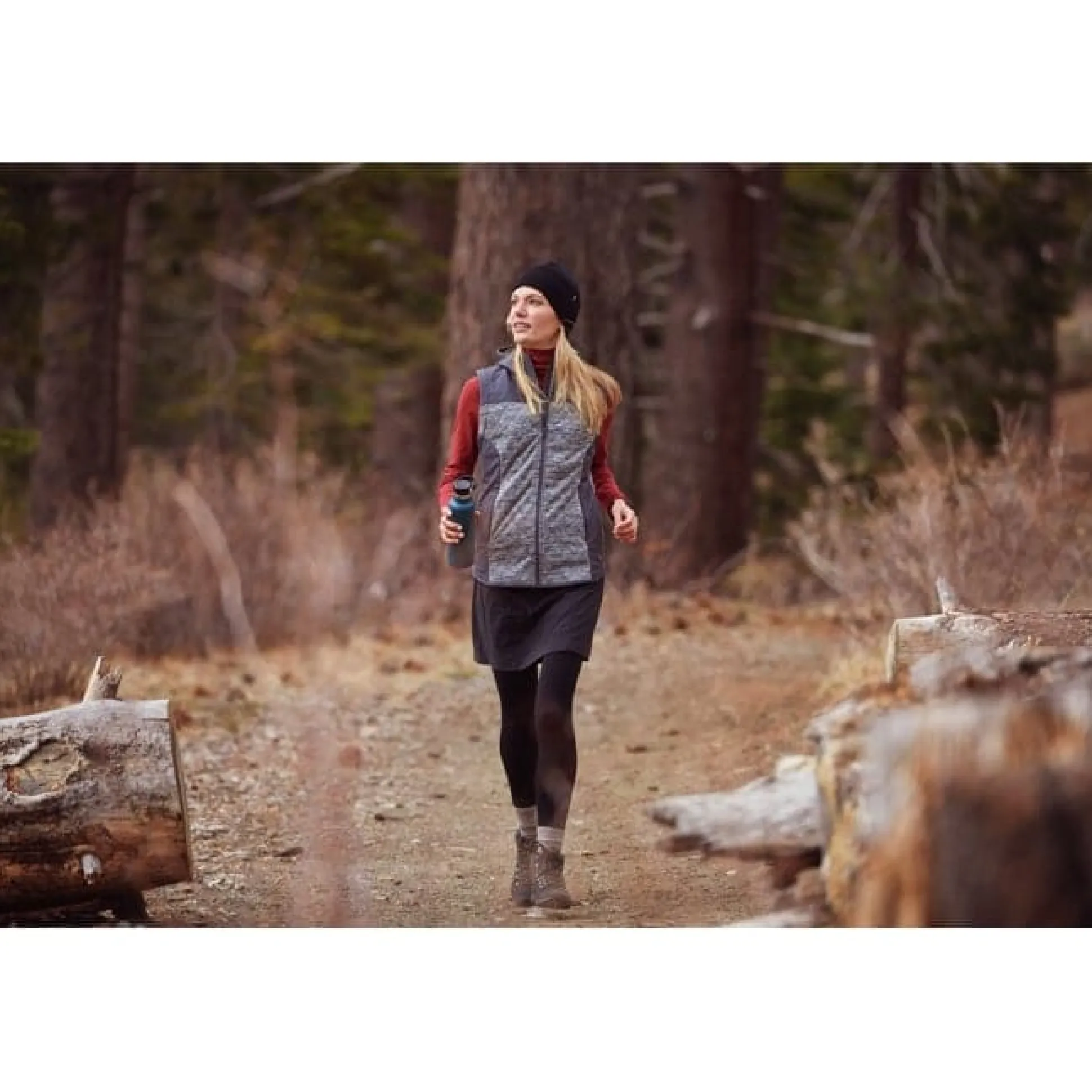 Discovery III Skort W Deep Blue