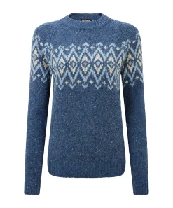 Dumji Crew Sweater W Seaport