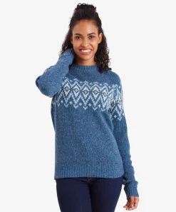 Dumji Crew Sweater W Seaport