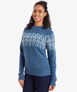 Dumji Crew Sweater W Seaport