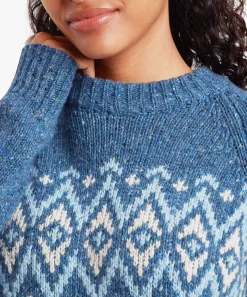 Dumji Crew Sweater W Seaport